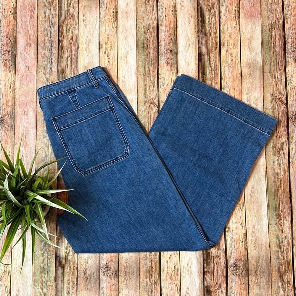 Madewell Emmett Wide-Leg Crop Jeans
